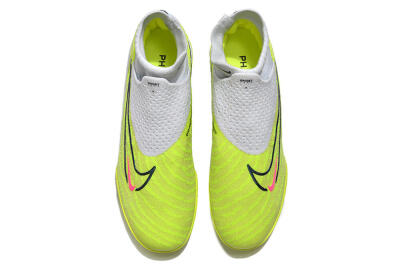 Nike Phantom GX Elite DF Link TF Artificial Turf Soccer Shoes - Green/Black/White