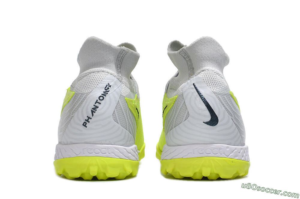 Nike Phantom GX Elite DF Link TF Artificial Turf Soccer Shoes - Green/Black/White 5