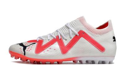 Puma Future Ultimate MG Multi Ground Soccer Cleats - White/Black/Red