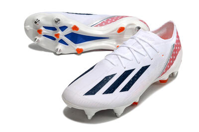 Adidas X Speedportal.1 SG Soft Ground Soccer Cleats - White/Black/Red