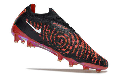 Nike Phantom GX Elite FG Firm Ground Soccer Cleats - Black/Red/White