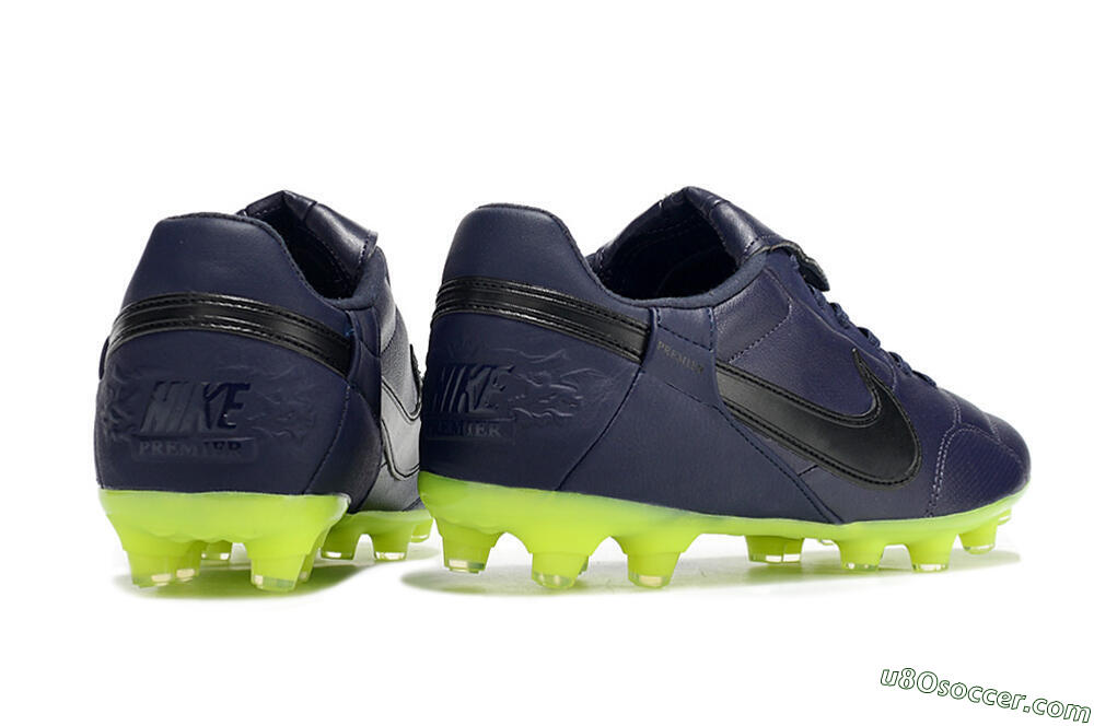 Nike Premier 3 FG Firm Ground Soccer Cleats - Blue/Black/Green 6
