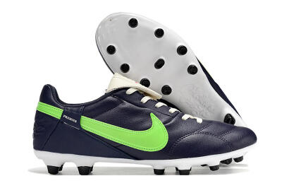 Nike Premier 3 FG Firm Ground Soccer Cleats - Blue/Green