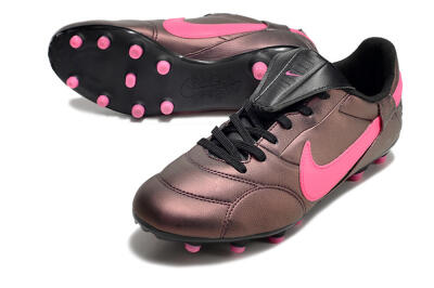 Nike Premier 3 FG Firm Ground Soccer Cleats - Brown/Pink/Black