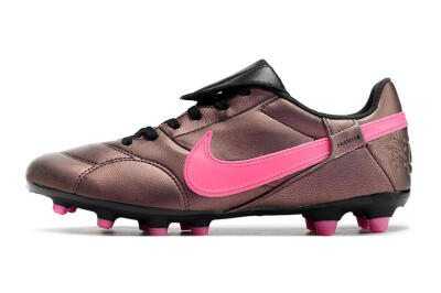 Nike Premier 3 FG Firm Ground Soccer Cleats - Brown/Pink/Black