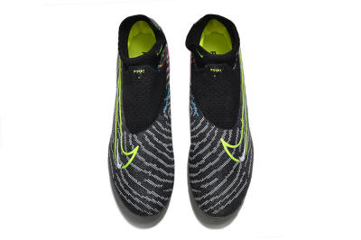 Nike Phantom GX Elite DF AG Artificial Grass Soccer Cleats - Black/Rainbow
