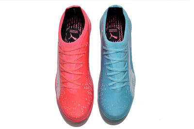 Puma Ultra Ultimate TF Artificial Turf Soccer Shoes - Blue/White