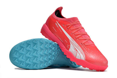 Puma Ultra Ultimate TF Artificial Turf Soccer Shoes - Blue/White