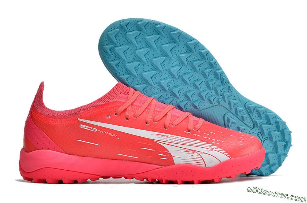 Puma Ultra Ultimate TF Artificial Turf Soccer Shoes - Blue/White 1
