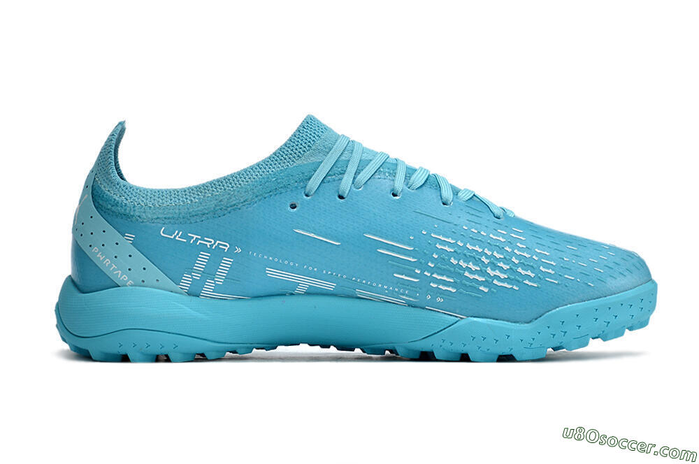 Puma Ultra Ultimate TF Artificial Turf Soccer Shoes - Blue/White 7