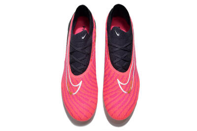 Nike Phantom GX Elite AG Artificial Grass Soccer Cleats - Pink/White/Black