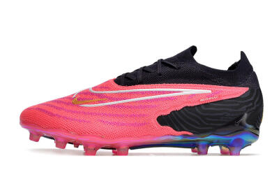 Nike Phantom GX Elite AG Artificial Grass Soccer Cleats - Pink/White/Black