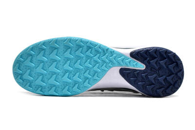 Puma Ultra Ultimate TF Artificial Turf Soccer Shoes - White/Blue/Green