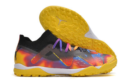 Puma Future Ultimate TF Artificial Turf Soccer Shoes - Rainbow/Black