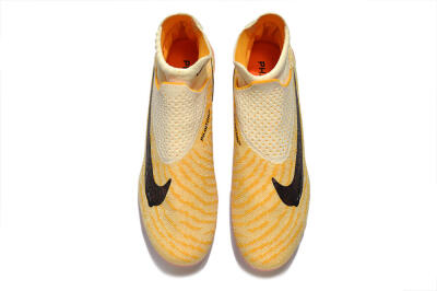 Nike Phantom GX Elite DF AG Artificial Grass Soccer Cleats - Yellow/Black/Pink