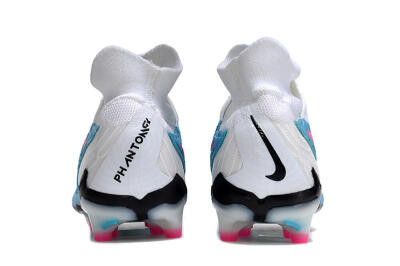 Nike Phantom GX Elite DF AG Artificial Grass Soccer Cleats - Blue/Black/White/Pink