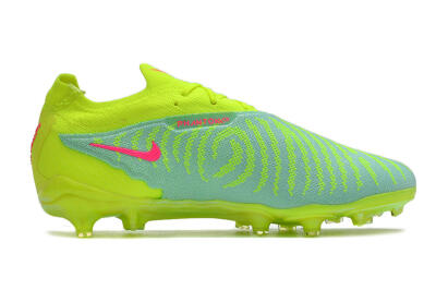 Nike Phantom GX Elite FG Firm Ground Soccer Cleats - Blue/Green/Pink