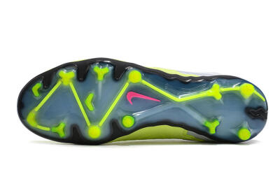 Nike Phantom GX Elite FG Firm Ground Soccer Cleats - Green/Pink/Black/White