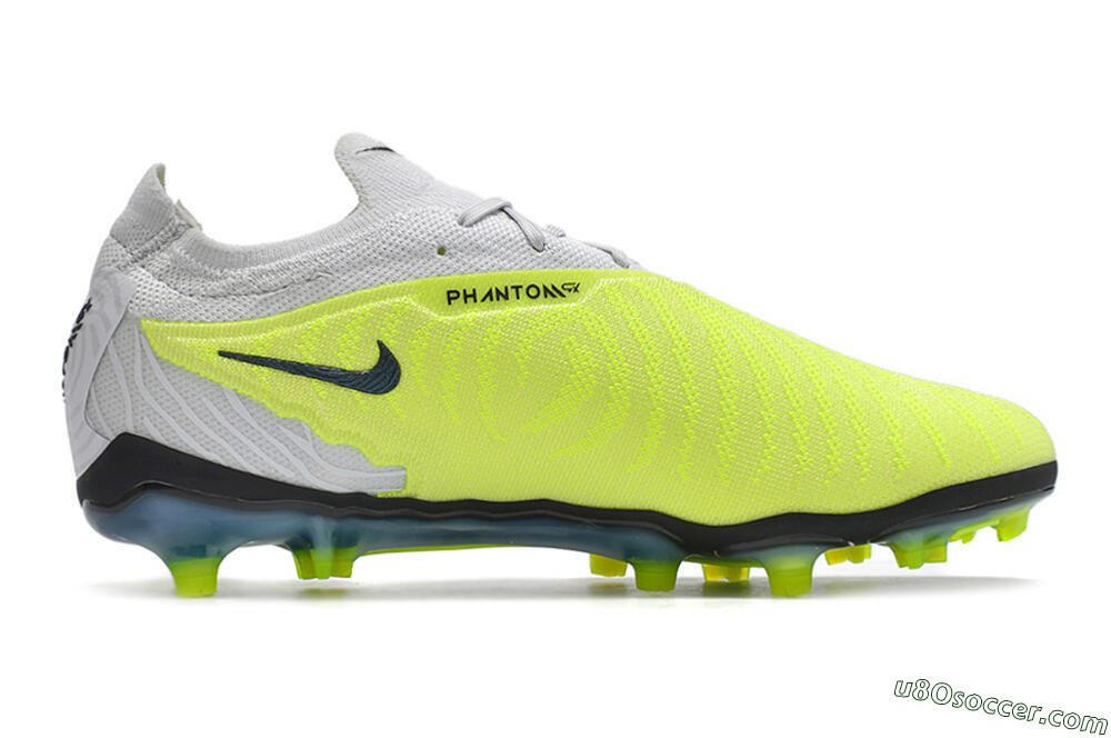 Nike Phantom GX Elite FG Firm Ground Soccer Cleats - Green/Pink/Black/White 7