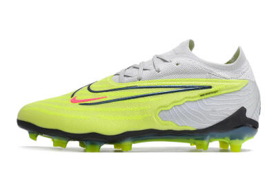Nike Phantom GX Elite FG Firm Ground Soccer Cleats - Green/Pink/Black/White