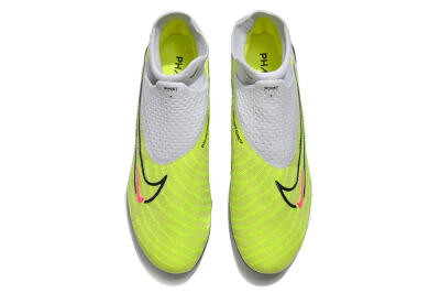 Nike Phantom GX Elite DF FG Firm Ground Soccer Cleats - Green/Pink/Black/White
