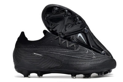 Nike Phantom GX Elite FG Firm Ground Soccer Cleats - Black/White/Black