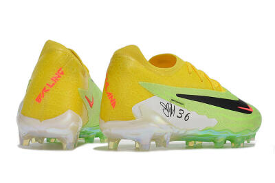 Nike Phantom GX Elite FG Firm Ground Soccer Cleats - Green/Black/Yellow