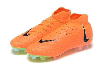 Nike Phantom Luna Elite FG Firm Ground Soccer Cleats - Orange/Black/Green