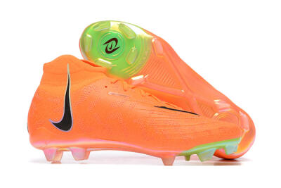 Nike Phantom Luna Elite FG Firm Ground Soccer Cleats - Orange/Black/Green