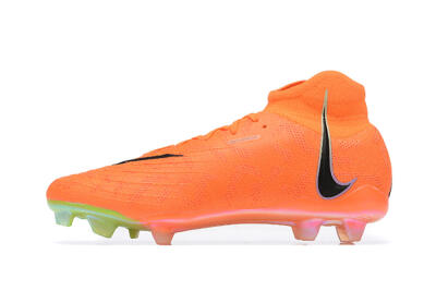 Nike Phantom Luna Elite FG Firm Ground Soccer Cleats - Orange/Black/Green