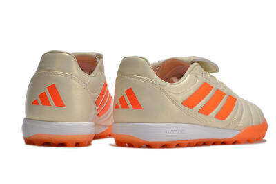 Adidas Copa Gloro TF Artificial Turf Soccer Shoes - Beige/Orange