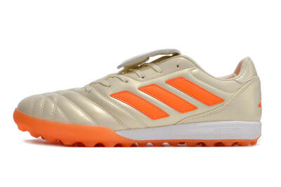 Adidas Copa Gloro TF Artificial Turf Soccer Shoes - Beige/Orange
