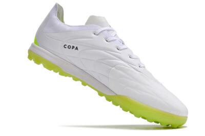 Adidas Copa Pure.3 TF Artificial Turf Soccer Shoes - White/Black/Green