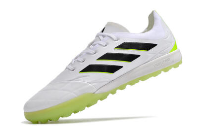 Adidas Copa Pure.3 TF Artificial Turf Soccer Shoes - White/Black/Green
