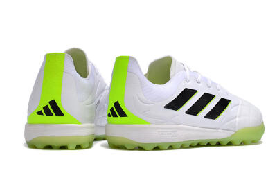 Adidas Copa Pure.3 TF Artificial Turf Soccer Shoes - White/Black/Green