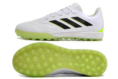 Adidas Copa Pure.3 TF Artificial Turf Soccer Shoes - White/Black/Green