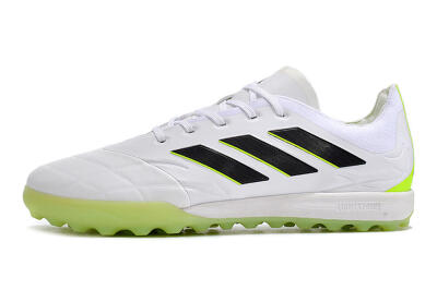 Adidas Copa Pure.3 TF Artificial Turf Soccer Shoes - White/Black/Green