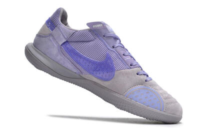 Nike Street Gato IC Indoor & Futsal Soccer Shoes - Purple/Grey