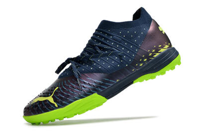 Puma Future Z 1.3 Teazer TF Artificial Turf Soccer Shoes - Blue/Green