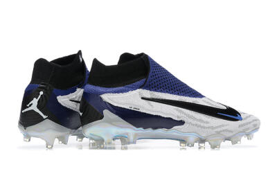 Nike Phantom GX Elite DF FG Firm Ground Soccer Cleats - White/Black/Blue