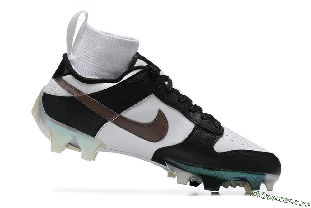 Nike Mercurial Vapor Ede Dunk Panda FG Firm Ground Soccer Cleats - White/Black/Brown 6