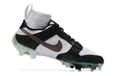 Nike Mercurial Vapor Ede Dunk Panda FG Firm Ground Soccer Cleats - White/Black/Brown