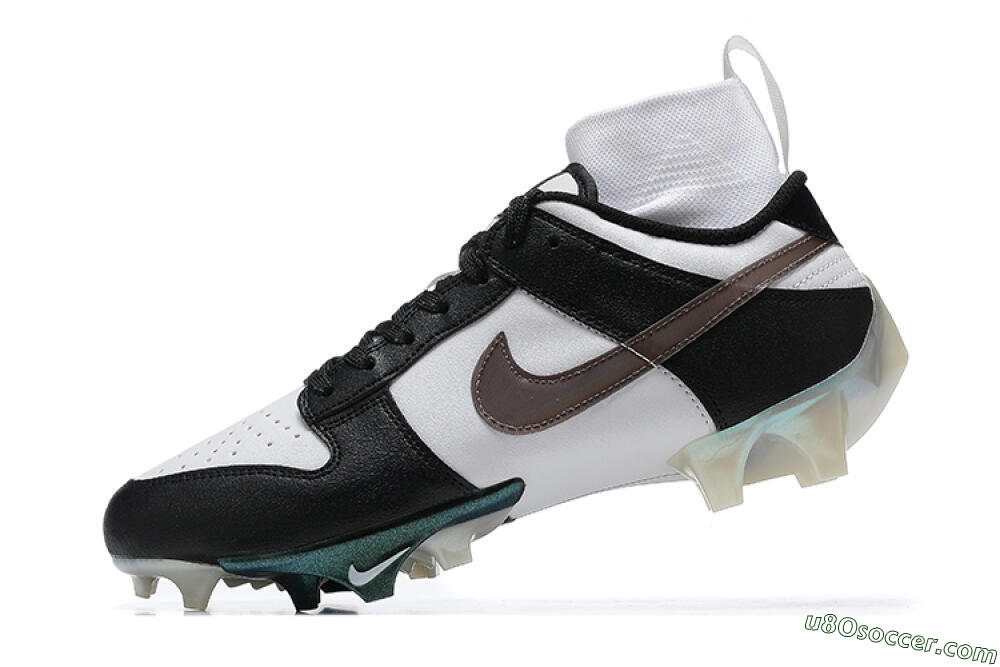 Nike Mercurial Vapor Ede Dunk Panda FG Firm Ground Soccer Cleats - White/Black/Brown 7