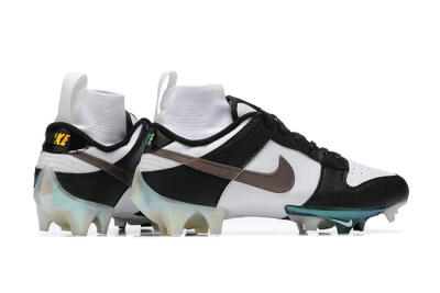 Nike Mercurial Vapor Ede Dunk Panda FG Firm Ground Soccer Cleats - White/Black/Brown