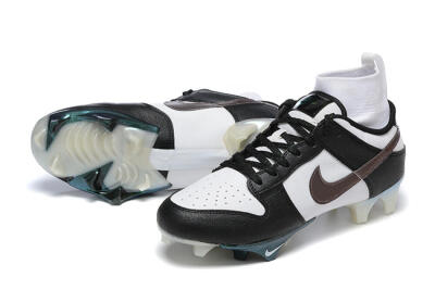 Nike Mercurial Vapor Ede Dunk Panda FG Firm Ground Soccer Cleats - White/Black/Brown