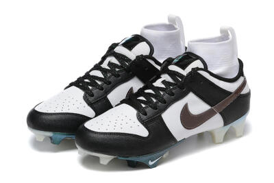 Nike Mercurial Vapor Ede Dunk Panda FG Firm Ground Soccer Cleats - White/Black/Brown
