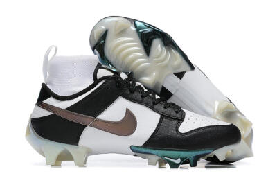 Nike Mercurial Vapor Ede Dunk Panda FG Firm Ground Soccer Cleats - White/Black/Brown