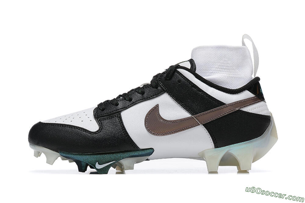 Nike Mercurial Vapor Ede Dunk Panda FG Firm Ground Soccer Cleats - White/Black/Brown 2