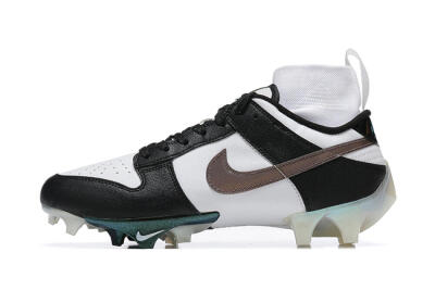 Nike Mercurial Vapor Ede Dunk Panda FG Firm Ground Soccer Cleats - White/Black/Brown