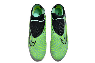 Nike Phantom GX Elite DF FG Firm Ground Soccer Cleats - Green/Black/White